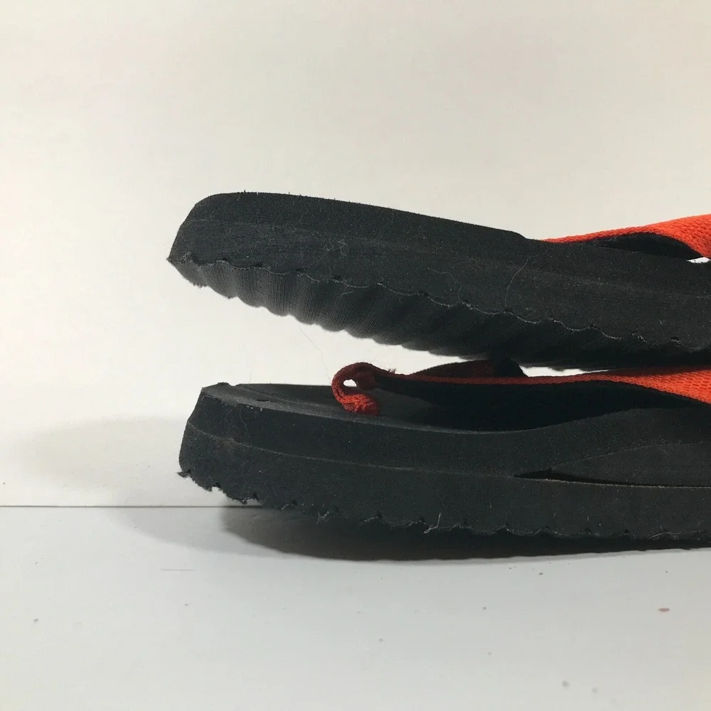 NCAA OSU Oklahoma State Cowboys Nylon Flip Flop Thong Mens‎ US 7/8 UK 7 EU 40.5